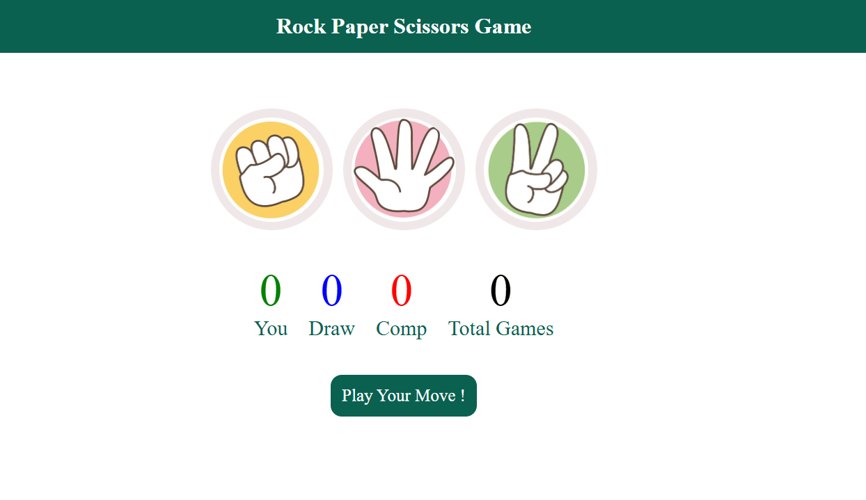 Rock, Paper, Scissors Game